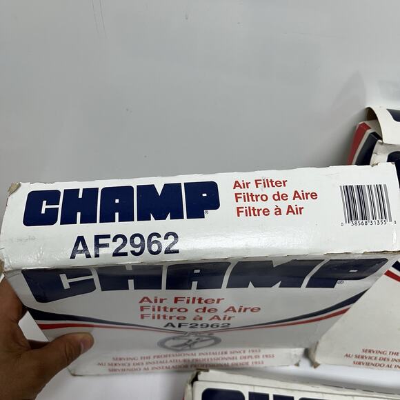 Lot of 3 CHAMP AF2962 Engine Air Filter - Picture 3 of 9